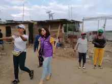 Con el Corazón Contento, Bienestar Social visitó asentamientos