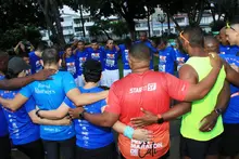 La carrera por la vida de 16 habitantes de calle en la Media Maratón de Cali