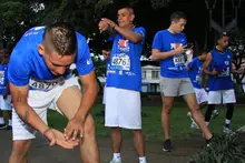La carrera por la vida de 16 habitantes de calle en la Media Maratón de Cali