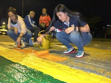 8 pasos peatonales engalanan la ciudad en el Día Internacional del Orgullo LGBTIQ+