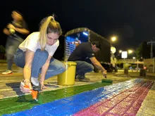 8 pasos peatonales engalanan la ciudad en el Día Internacional del Orgullo LGBTIQ+