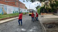6000 metros cuadrados de vías se recuperaron en el barrio Los Guaduales