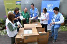 ONU-Acnur dona insumos médicos para fortalecer vacunación en Cali