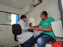 Habitantes de la Comuna 9, disfrutaron de la jornada Integral de servicios en salud y ambiente. 