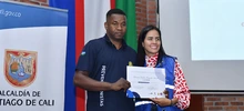 Alcaldía de Cali certificó 108 prevencionistas, entre ellos Cloromiro Largacha