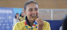 El Alcides un velódromo lleno de oro para Colombia