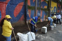 La Maxilimpieza también llegó al área de renovación urbana 