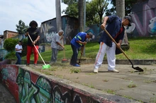 La Maxilimpieza también llegó al área de renovación urbana 