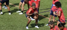 Prende motores la selección Colombia de fútbol femenino: así fue su primera práctica en Cali
