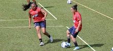 Prende motores la selección Colombia de fútbol femenino: así fue su primera práctica en Cali