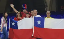 Turistas y periodistas chilenos disfrutan de la Copa América en Cali y dicen que volverán