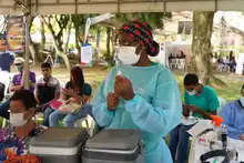 La comunidad de Primero de Mayo acudió a la cita en ‘Gobierno al barrio’