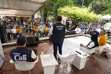 La comunidad de Primero de Mayo acudió a la cita en ‘Gobierno al barrio’
