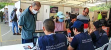 Habitantes de Bochalema disfrutaron con marcación de vehículos y toda la oferta de servicios instituciones en seguridad
