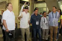 Con salsa y buen fútbol, Cali recibió al presidente de la FIFA 
