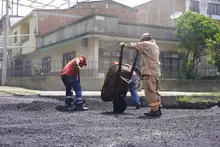 Administración Distrital ejecuta intervención integral en el barrio Andrés Sanín