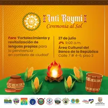 Este jueves será el lanzamiento del ceremonial de adoración al Sol Inti Raymi