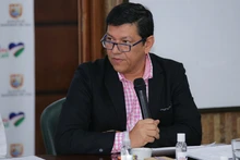 Carlos Rojas, asesor de Despacho, encargado de estructurar la agenda del encuentro.