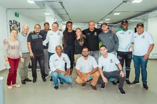 Ilustre huésped: Medallista olímpica Caterine Ibargüen se gozó visita a la Secretaría del Deporte