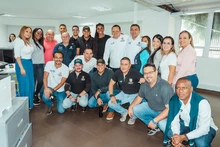Ilustre huésped: Medallista olímpica Caterine Ibargüen se gozó visita a la Secretaría del Deporte