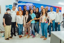 Ilustre huésped: Medallista olímpica Caterine Ibargüen se gozó visita a la Secretaría del Deporte