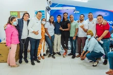 Ilustre huésped: Medallista olímpica Caterine Ibargüen se gozó visita a la Secretaría del Deporte