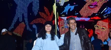 Mural tecnológico de 90.000 bombillas led, enciende los corazones caleños con alegría y orgullo