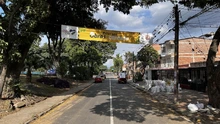 Así lucen las vías de Calima con la intervención de ‘Obras de Corazón’