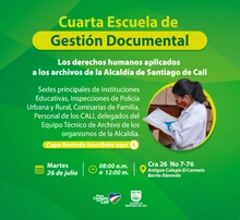 Alcaldía da lineamientos para preservar archivos del Derecho Internacional Humanitario