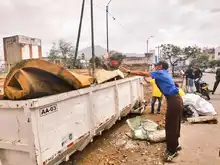 Avanzan las jornadas de limpieza en el área de renovación urbana