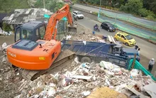 Inician labores para evacuar la Estación de Transferencia de la Carrera 50