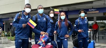 La Selección Colombia de Atletismo ya está en Cali para brillar en el Mundial