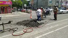 Rehabilitan vías de acceso a escenarios deportivos con el grupo operativo de Infraestructura