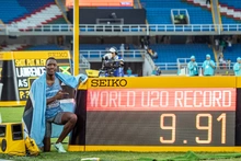 Récord mundial en 100 metros y plata para Colombia en el Mundial Sub 20 de Atletismo