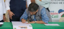 Habitantes de la comuna 8 satisfechos con el inicio de Obras de Corazón 