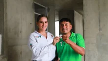 60 familias cumplieron su sueño de tener casa propia en Torres de Alamadina