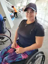 El campeón nacional de bala vive el Mundial de Atletismo, desde la tribuna
