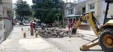 Con trabajos diurnos y nocturnos, Infraestructura continúa la recuperación de vías en Cali