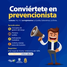 Prepárese como ‘prevencionista’ y sepa actuar ante una emergencia