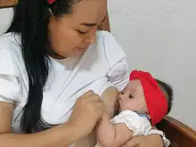  Mujeres gestantes y lactantes con sus niños disfrutaron de talleres en la Semana de la Lactancia Materna