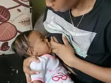  Mujeres gestantes y lactantes con sus niños disfrutaron de talleres en la Semana de la Lactancia Materna
