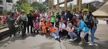 34 periodistas nacionales e internacionales disfrutaron del recorrido apreciando la naturaleza de Cali