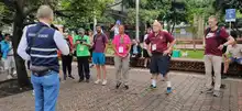 34 periodistas nacionales e internacionales disfrutaron del recorrido apreciando la naturaleza de Cali