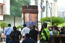 Con tranquilidad y alegría, caleños presenciaron la posesión presidencial en el Bulevar del Rio