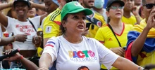  Posesion Presidente Gustavo Petro, parque Las Banderas