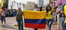  Posesion Presidente Gustavo Petro, parque Las Banderas