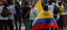  Posesion Presidente Gustavo Petro, parque Las Banderas