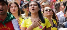  Posesion Presidente Gustavo Petro, parque Las Banderas