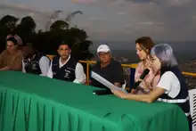Comerciantes informales de Cristo Rey firmaron pacto por la gobernanza
