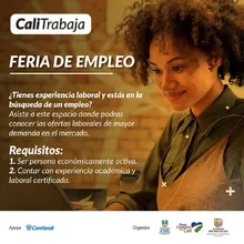 Caleños y caleñas que buscan cambiar o conseguir empleo, podrán conectarse con más de 1000 oportunidades laborales